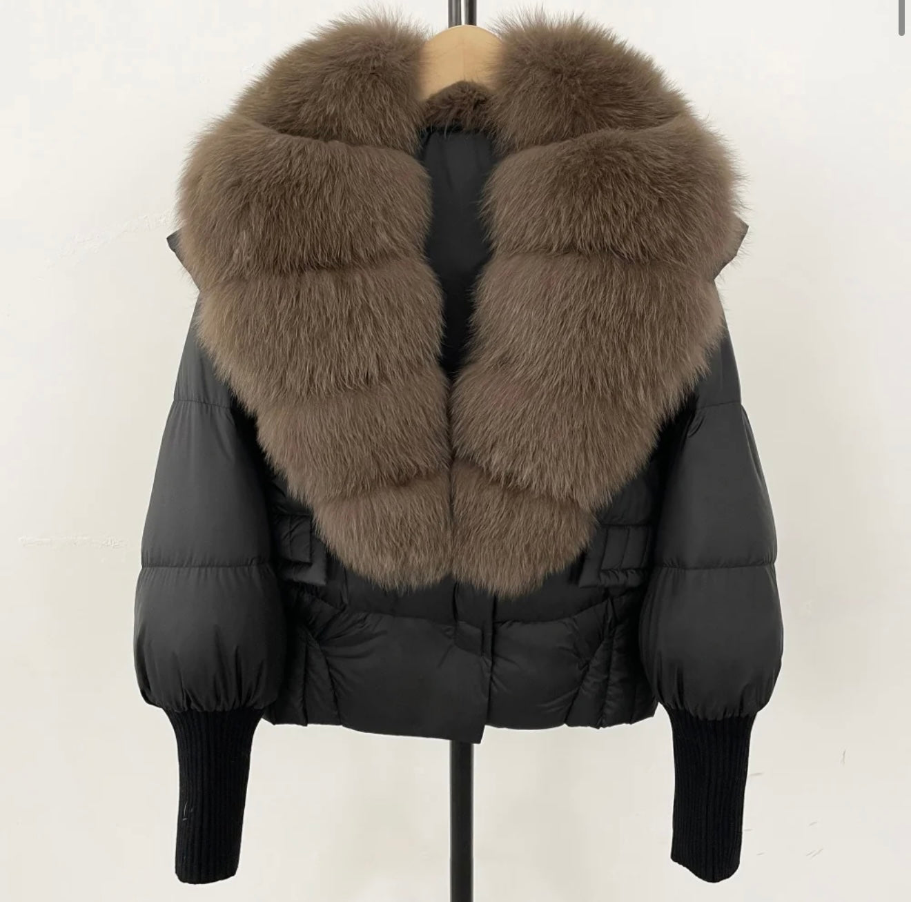 Mocha Fox Puffer