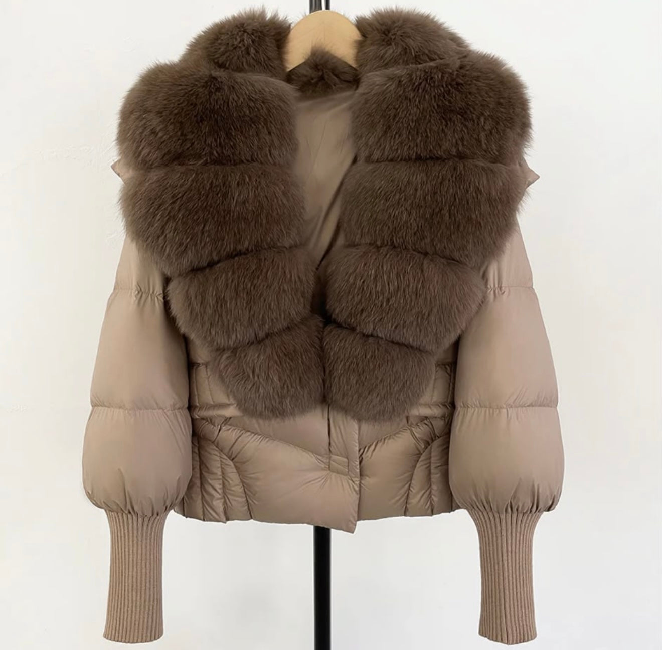 Mocha Fox Puffer